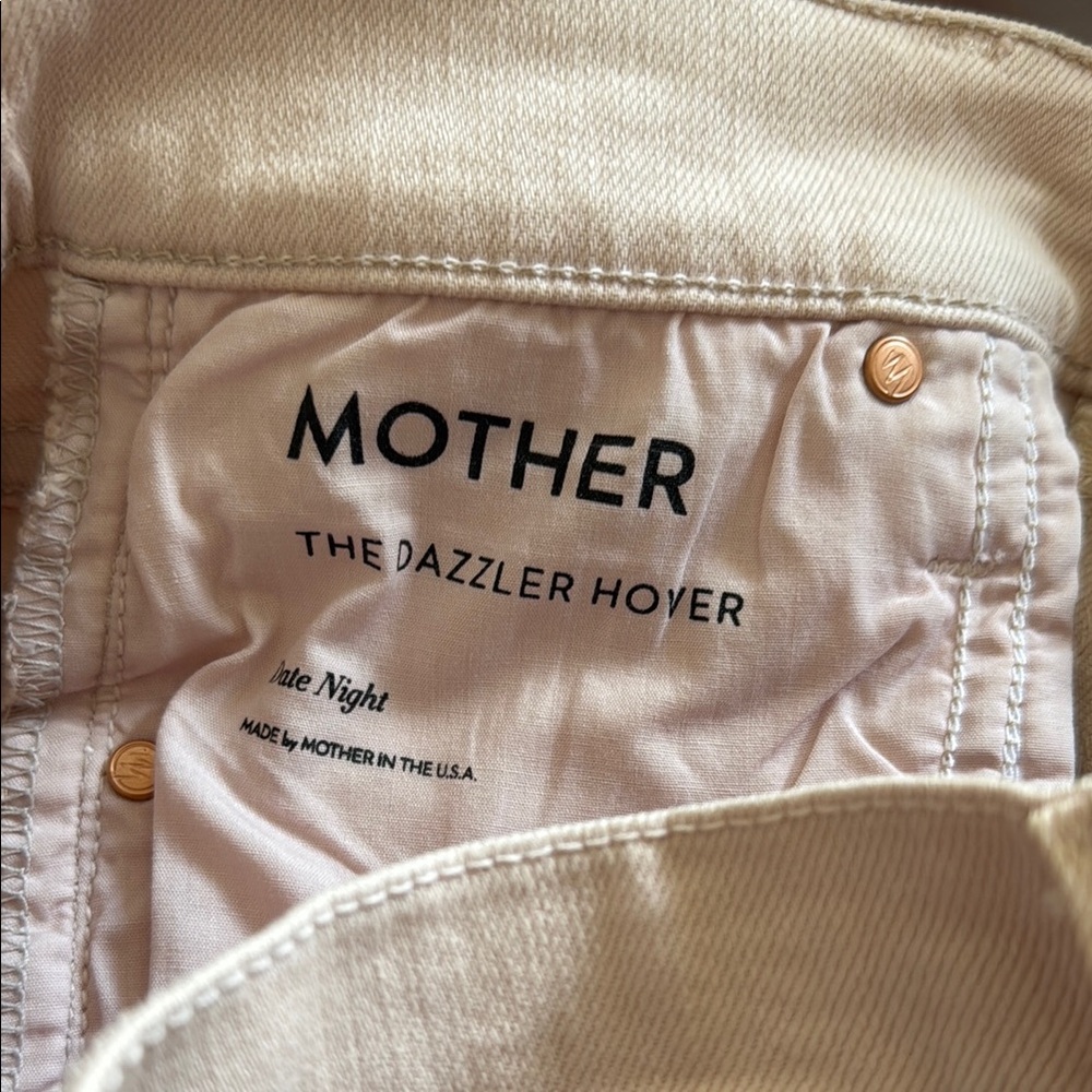 MOTHER Pink Straight Leg Jeans Size 27 - New With Tags - Picture 7 of 15